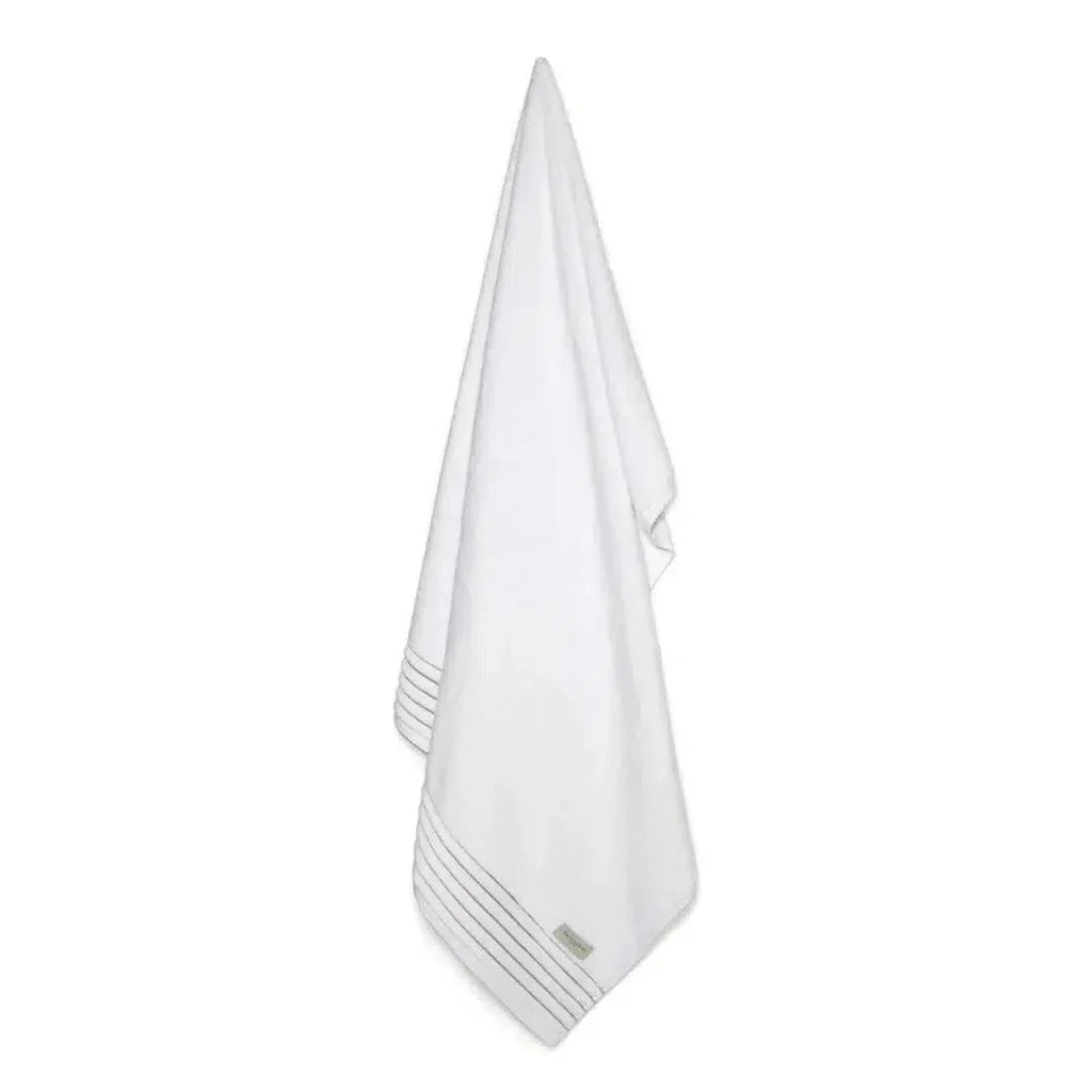 Jogo de Banho 5 Pçs Palladio Branco e Legno Trussardi