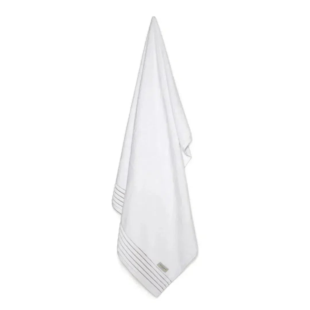 Jogo de Banho 5 Pçs Palladio Branco e Legno Trussardi