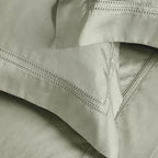 Jogo de Cama Casal Galieno 4 Pçs 300 Fios Cetim 100% Algodão Egípcio Pistacchio Trussardi