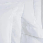 Jogo de Cama Solteiro Fiesole 4 Pçs 200 Fios 100% Algodão Branco Trussardi