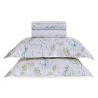Jogo de Cama King Finocchio 4 Pçs 200 Fios Cetim 100% Algodão Trussardi