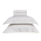 Jogo de Cama Queen Girelli 4 Pçs 300 Fios 100% Bambu Branco Trussardi