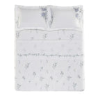 Jogo de Cama Queen Ortensie 4 Pçs 300 Fios Cetim 100% Bambu Trussardi
