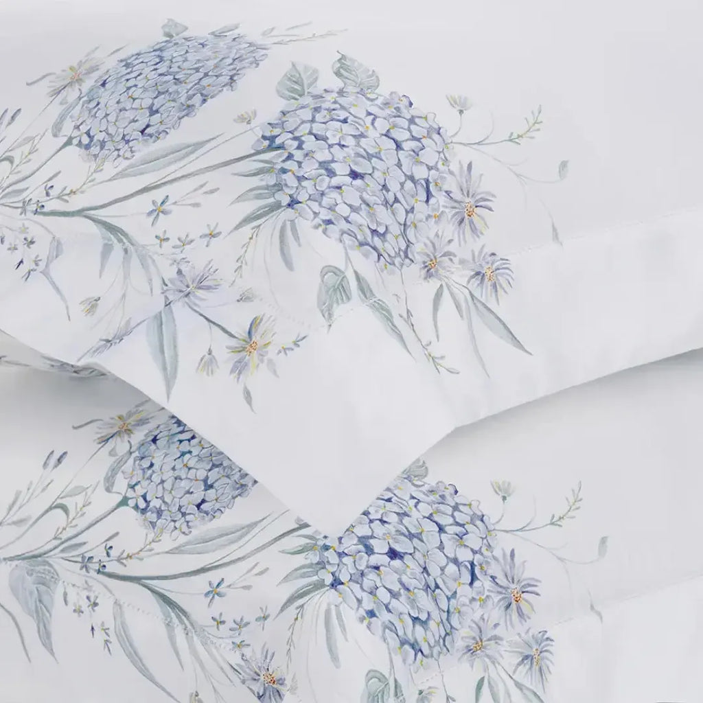Jogo de Cama Queen Ortensie 4 Pçs 300 Fios Cetim 100% Bambu Trussardi