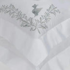 Jogo de Cama Queen Pistacia 4 Pçs 300 Fios 100% Algodão Egípcio Trussardi