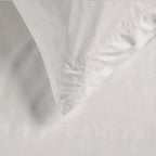 Jogo de Cama King San Pietro 4 Pçs 200 Fios Percal 100% Algodão Branco Trussardi