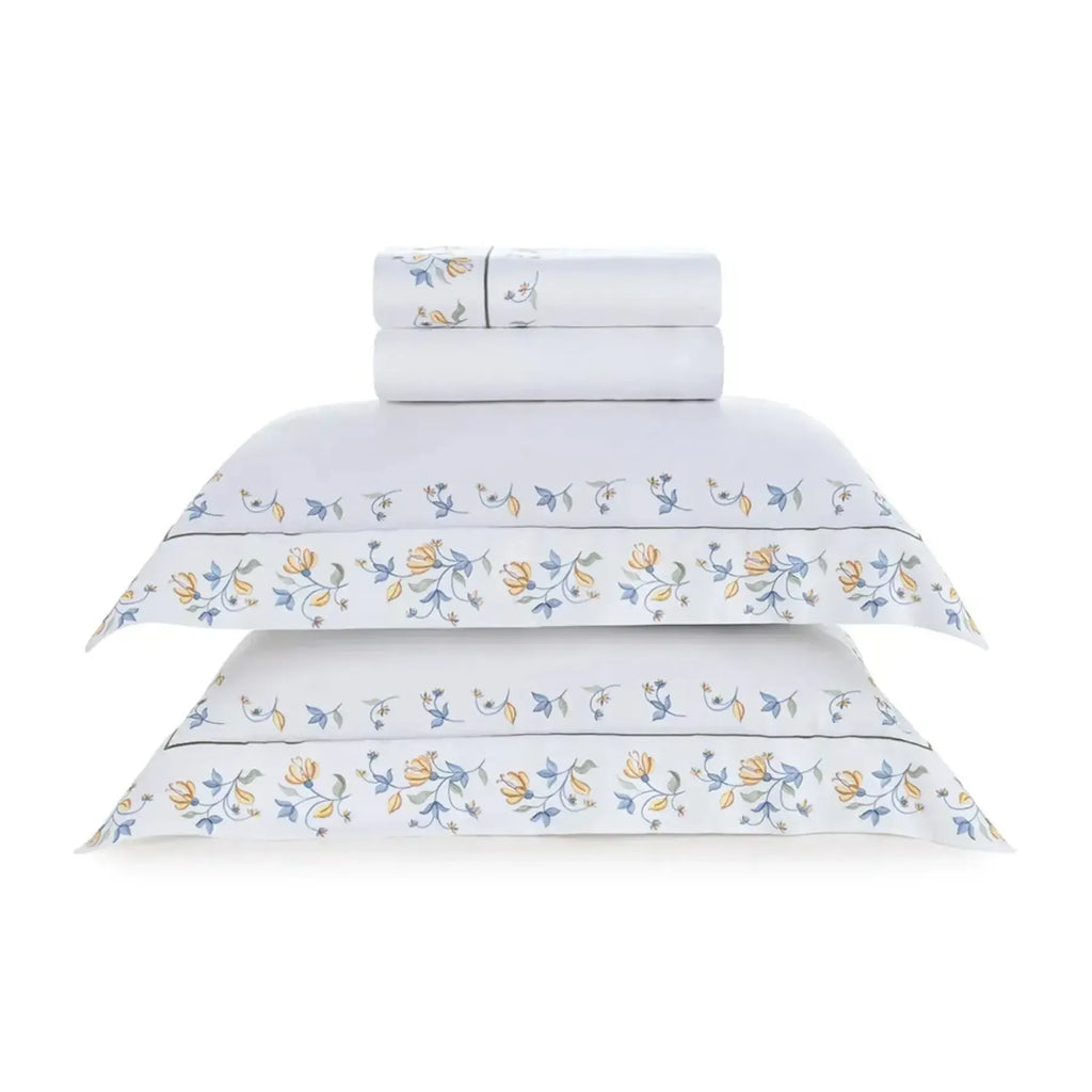 Jogo de Cama Casal Taormina 4 Pçs 300 Fios 100% Algodão Trussardi