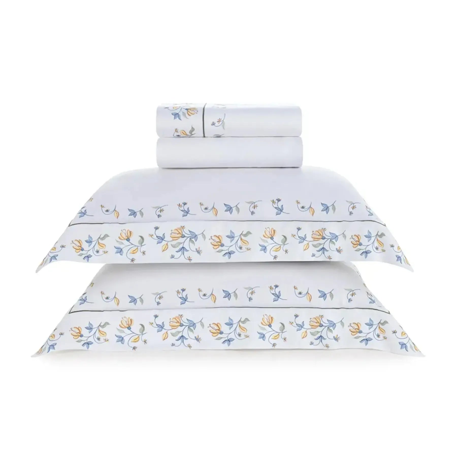 Jogo de Cama Casal Taormina 4 Pçs 300 Fios 100% Algodão Trussardi