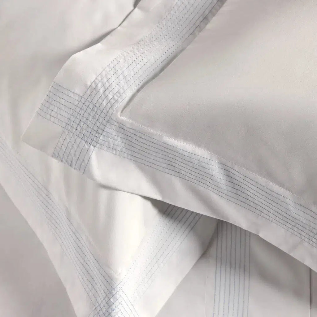 Jogo de Cama Queen Bertoni 4 Pçs 200 Fios Percal 100% Algodão Branco Trussardi