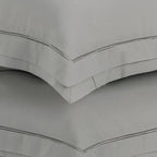 Jogo de Cama Queen Doppio 4 Pçs 300 Fios Cetim 100% Algodão Egípcio Marmo Trussardi