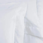 Jogo de Cama Solteiro Fiesole 4 Pçs 200 Fios 100% Algodão Branco Trussardi