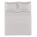 Jogo de Cama King San Pietro 4 Pçs 200 Fios Percal 100% Algodão Branco Trussardi