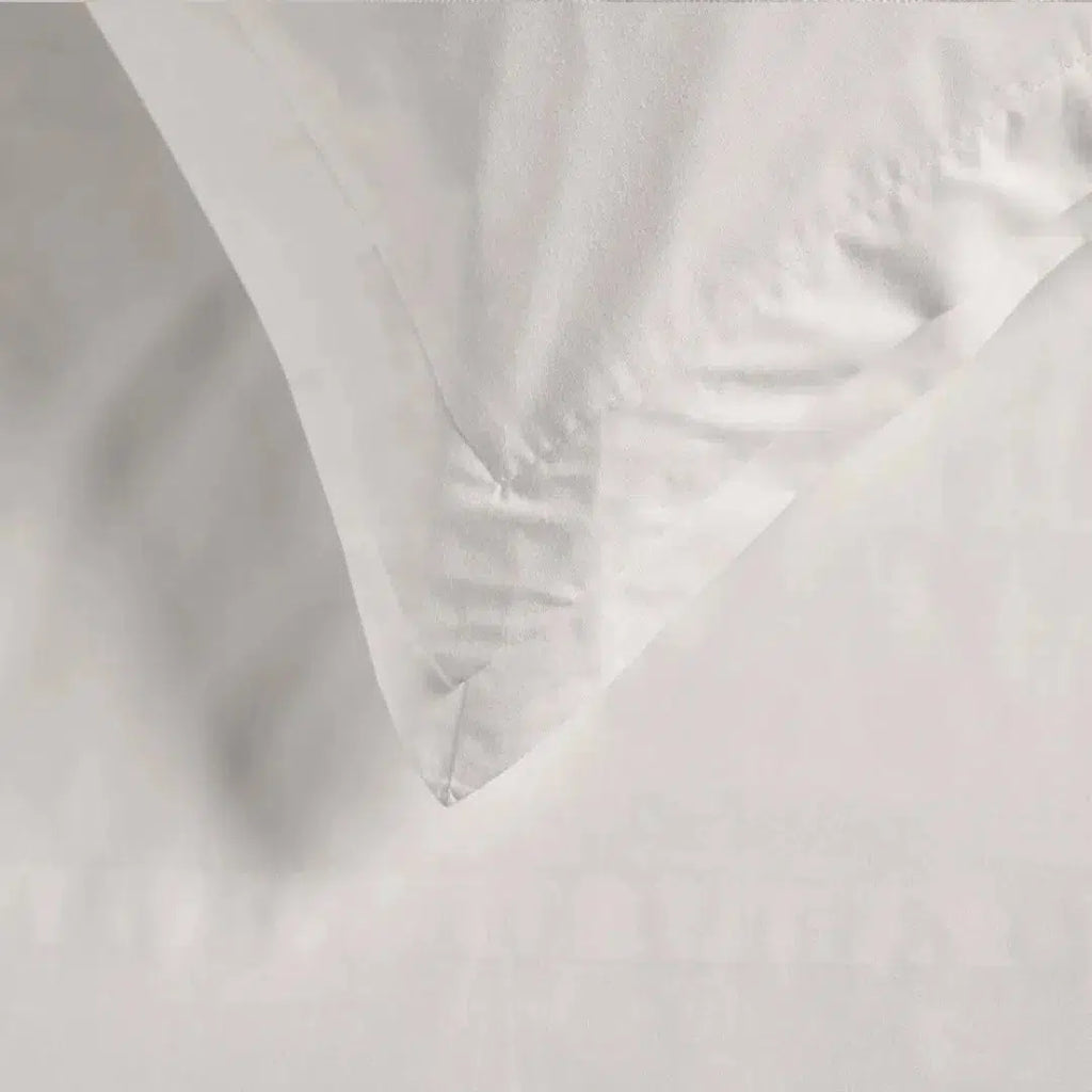 Jogo de Cama King San Pietro 4 Pçs 200 Fios Percal 100% Algodão Branco Trussardi