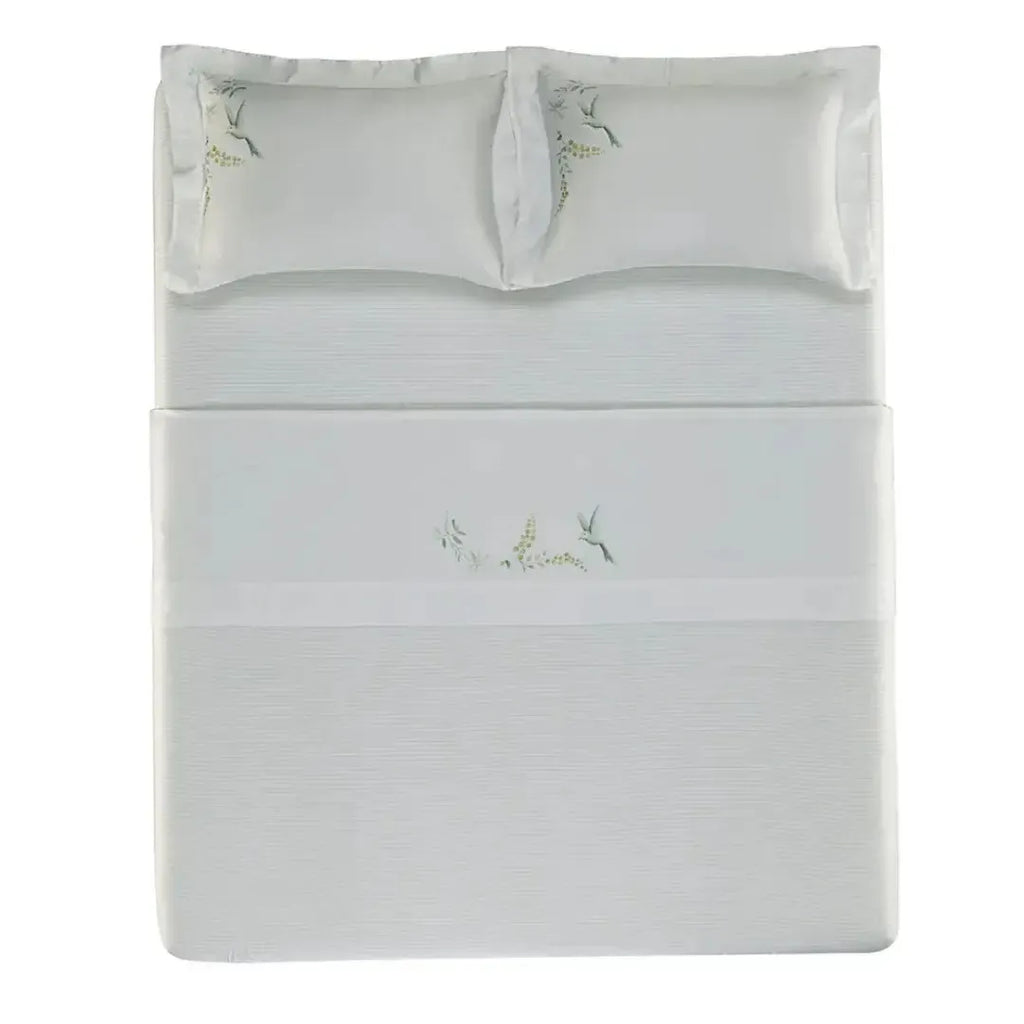Jogo de Cama Casal Isola Bella 4 Pçs 300 Fios Cetim 100% Bambu Trussardi