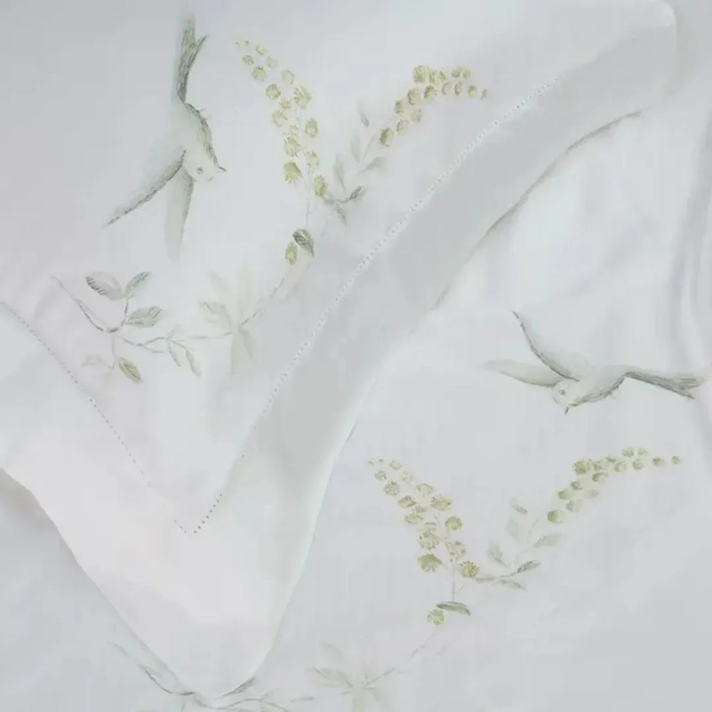 Jogo de Cama Casal Isola Bella 4 Pçs 300 Fios Cetim 100% Bambu Trussardi