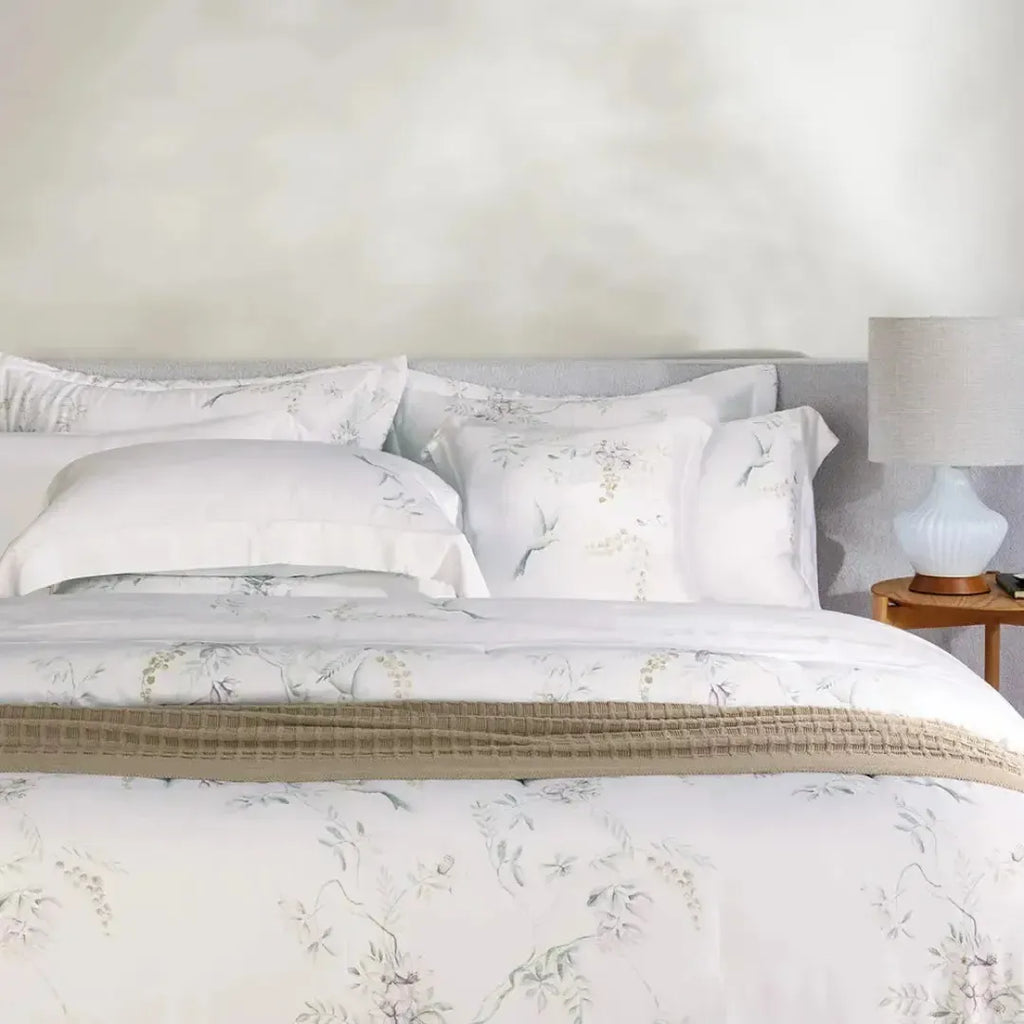 Jogo de Cama Casal Isola Bella 4 Pçs 300 Fios Cetim 100% Bambu Trussardi