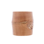 Kit 4 Anéis para Guardanapos Bambu Natural 5x4cm
