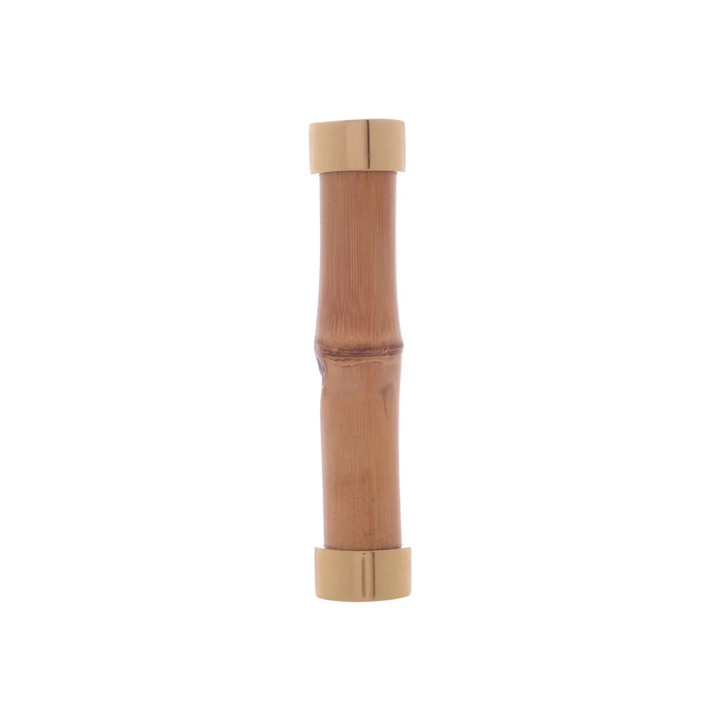 Kit 4 Descansos para Talheres Bambu Dourado 8cm