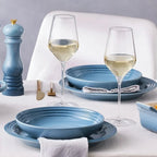 Kit 4 Pratos Fundos Cerâmica 22cm Chambray Le Creuset