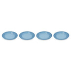 Kit 4 Pratos de Sobremesa Cerâmica 22cm Chambray Le Creuset