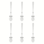 Kit 6 Colheres para Café Aço Inox Berna Dourado