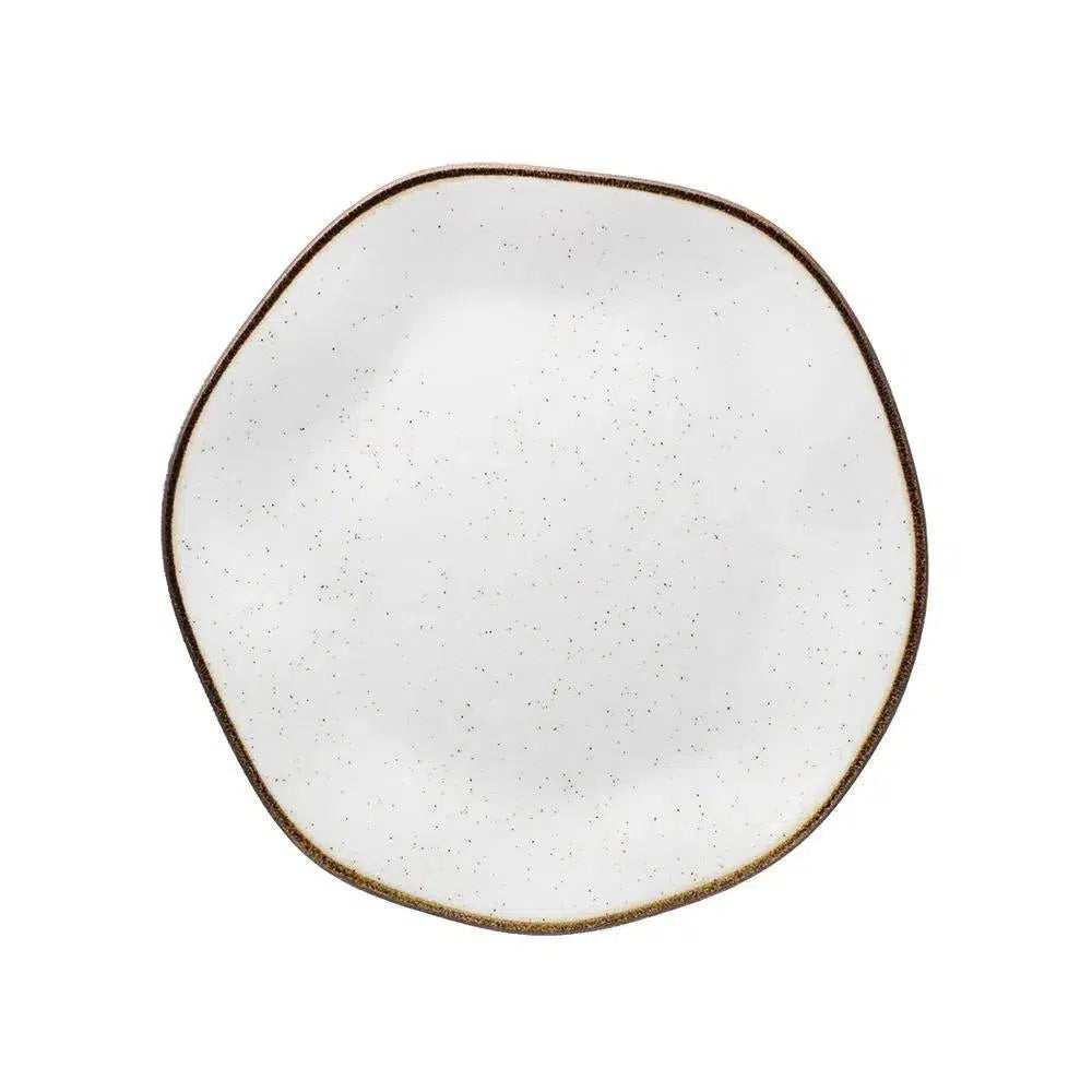 Kit 6 Pratos de Sobremesa Porcelana Ryo Maresia 21,5cm
