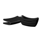 Kit com 2 Pegadores de Silicone Black Onyx Le Creuset