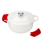 Kit com 2 Pegadores de Silicone Black Onyx Le Creuset
