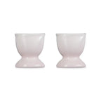 Kit com 2 Suportes para Ovo Ceramica Jardin Shell Pink Le Creuset