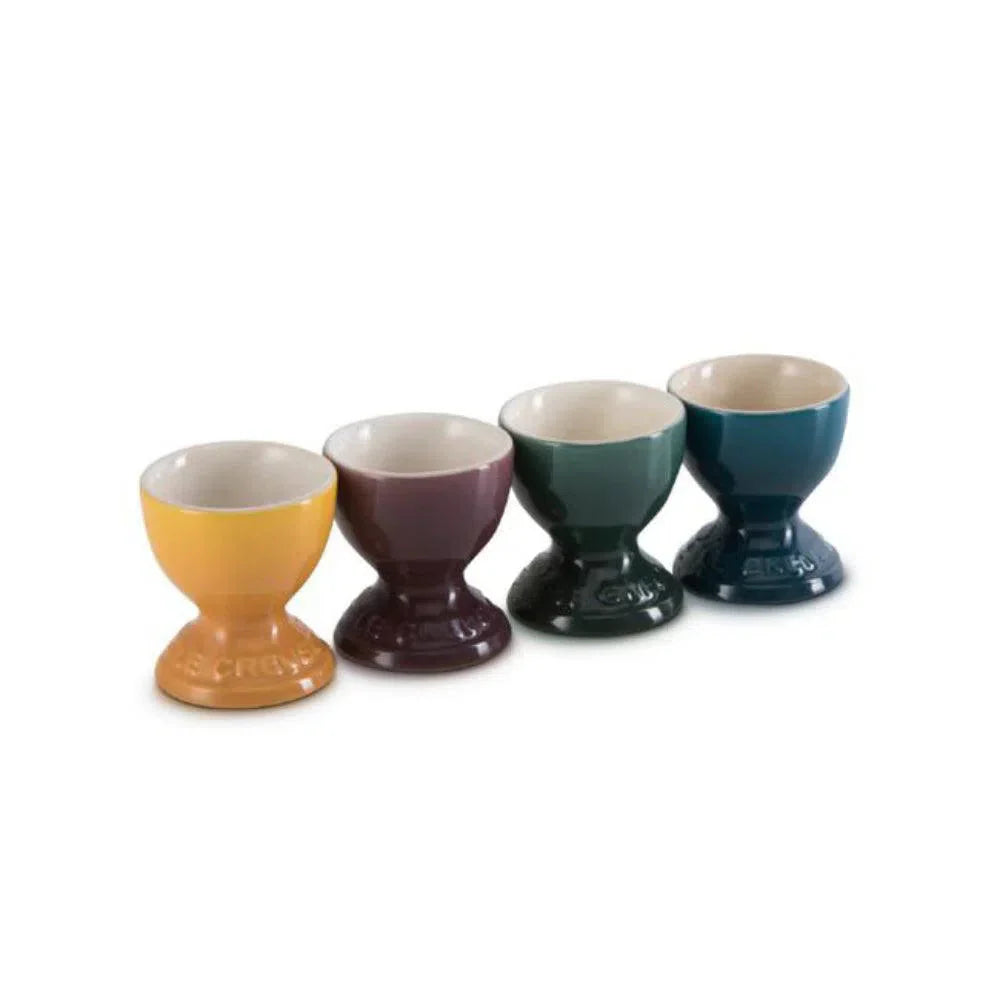 Kit com 4 Suportes para Ovo Botanique Collection Le Creuset