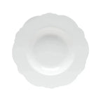 Kit com 6 Pratos Fundos Porcelana Wolff Maldivas Branco 23cm