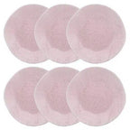 Kit com 6 Pratos Rasos 27,5cm Pink Sand