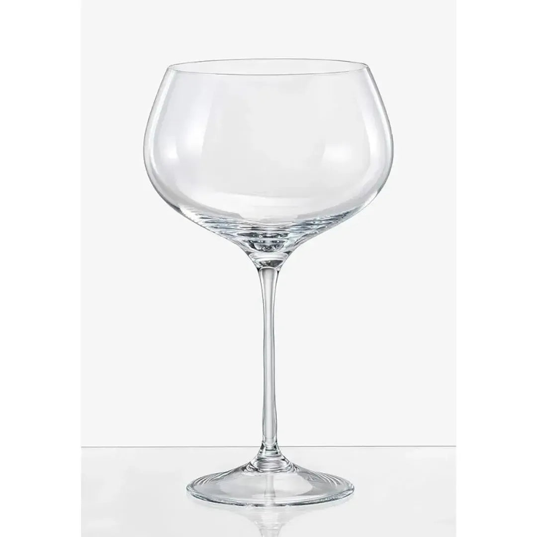 Kit com 6 Taças para Vinho em Cristal GrandVino Coupé 500ml