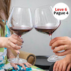 Leve 6, Pague 4 - Taças em Cristal GrandVino Bourgogne 860ml Artevino
