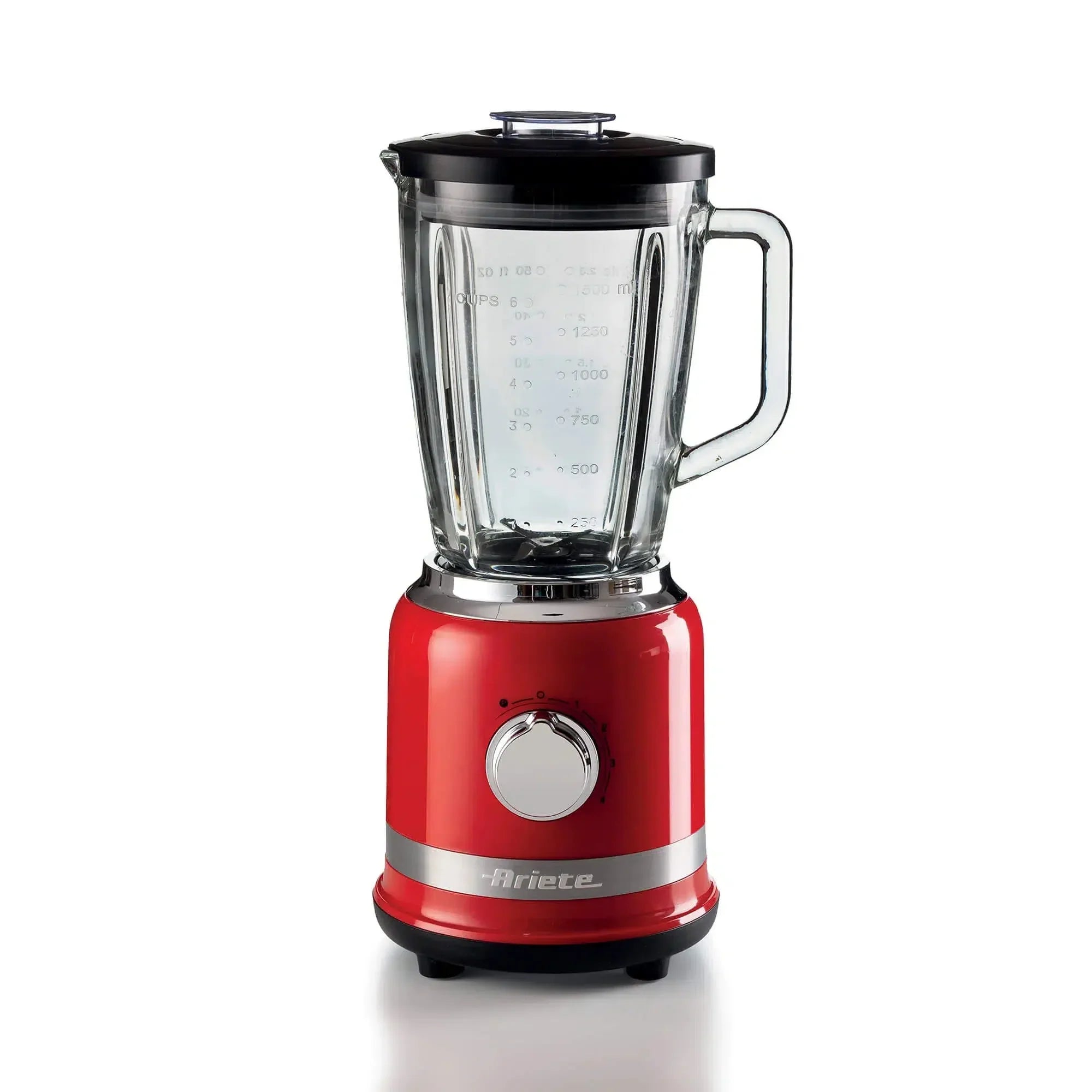 Liquidificador Moderna Vermelho Copo de Vidro 1,5L 220V 1000W Ariete