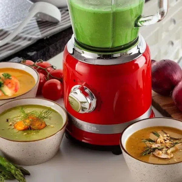 Liquidificador Moderna Vermelho Copo de Vidro 1,5L 127V 1000W Ariete