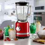 Liquidificador Moderna Vermelho Copo de Vidro 1,5L 220V 1000W Ariete