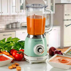 Liquidificador Vintage Azul Copo de Vidro 1,5L 220V 1000W Ariete