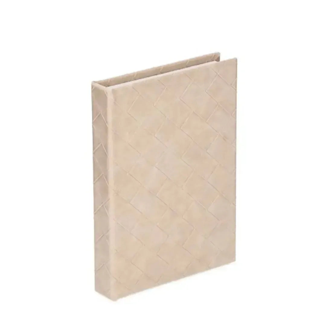 Livro Caixa Bege 34x24x4cm Mart