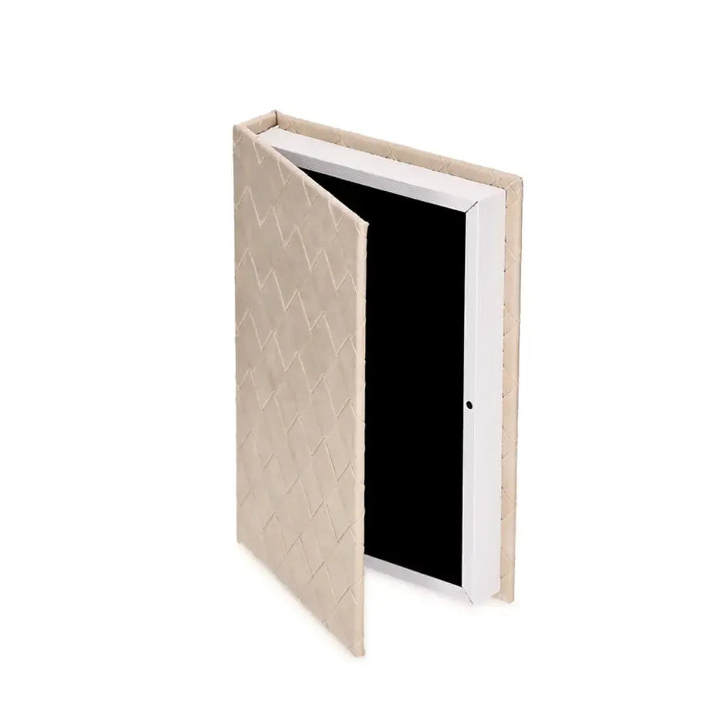 Livro Caixa Bege 34x24x4cm Mart