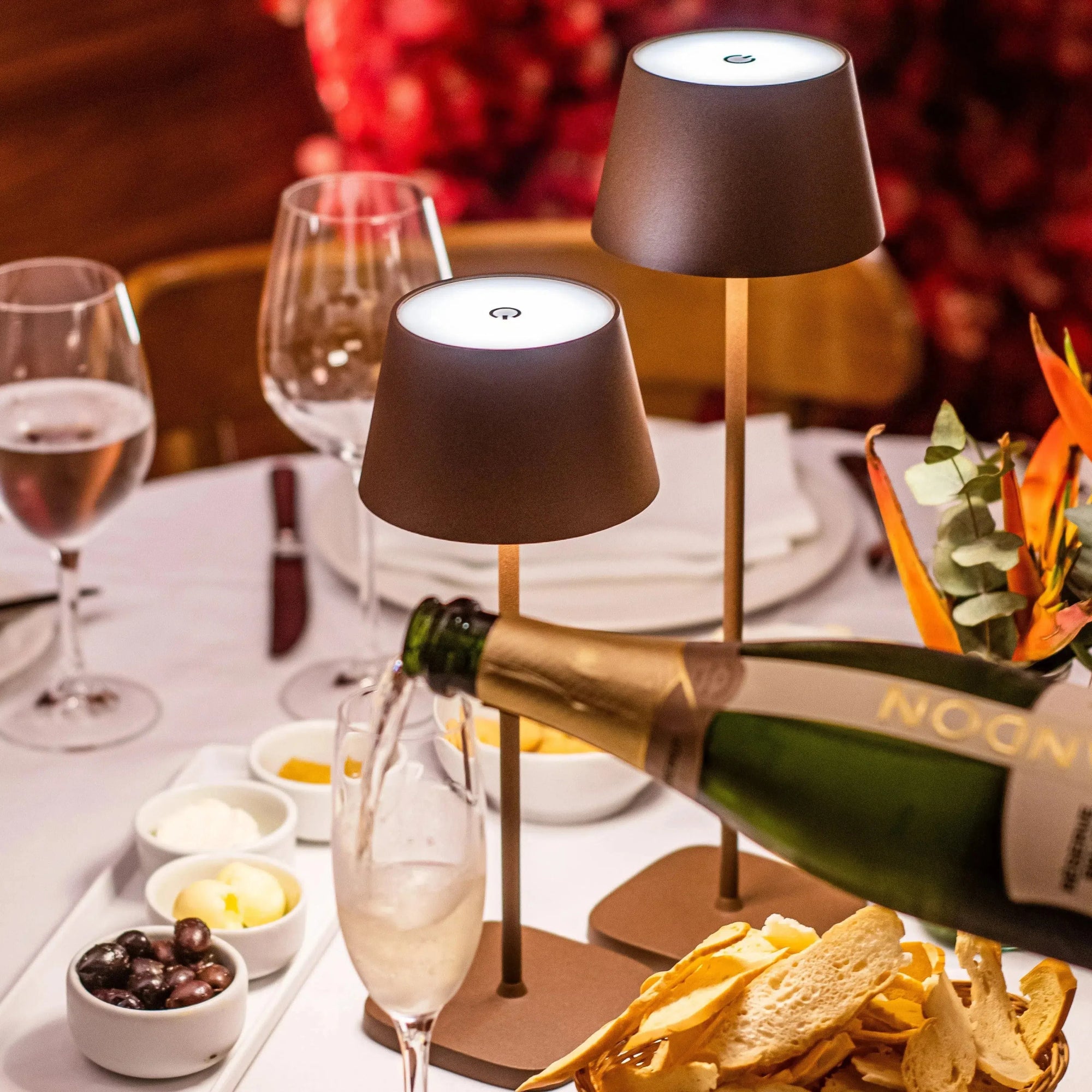 Luminária Portátil de Mesa Corten Marcella Mini