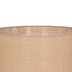Luminária de Mesa Bivolt com Revestimento Fibra Natural Bege Mart