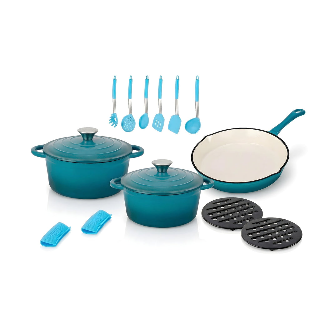 Jogo De Panelas Select Cook Ferro Fundido