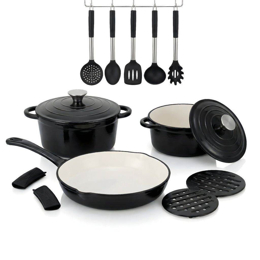 Jogo De Panelas Select Cook Ferro Fundido