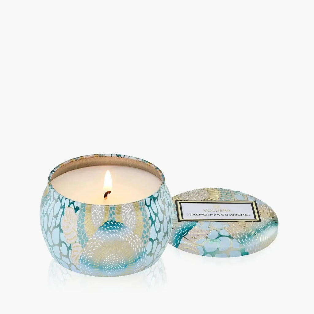 Mini Vela Voluspa Lata California Summers 25 Horas