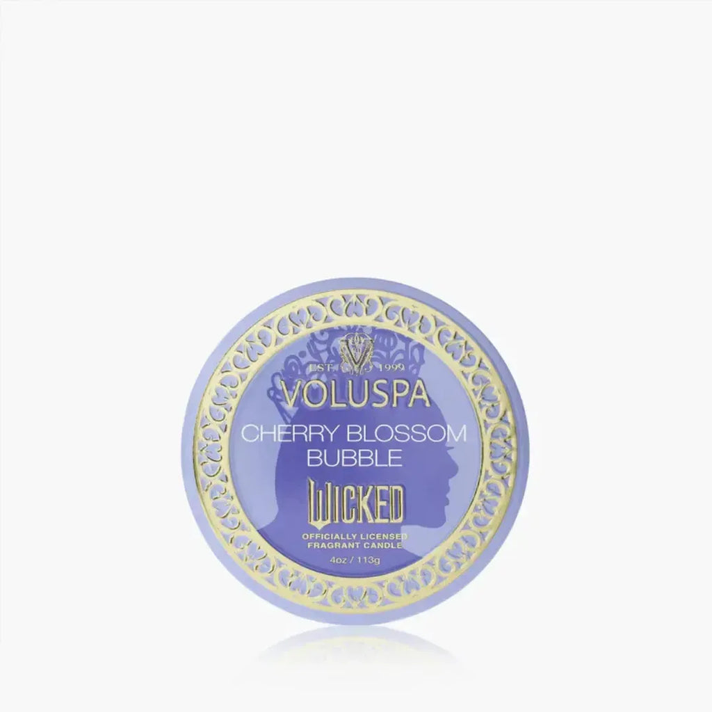 Mini Vela Voluspa Lata Cherry Blossom Bubble 25 Horas