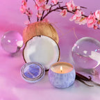 Mini Vela Voluspa Lata Cherry Blossom Bubble 25 Horas