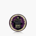 Mini Vela Voluspa Lata Palo Santo Spells 25 Horas