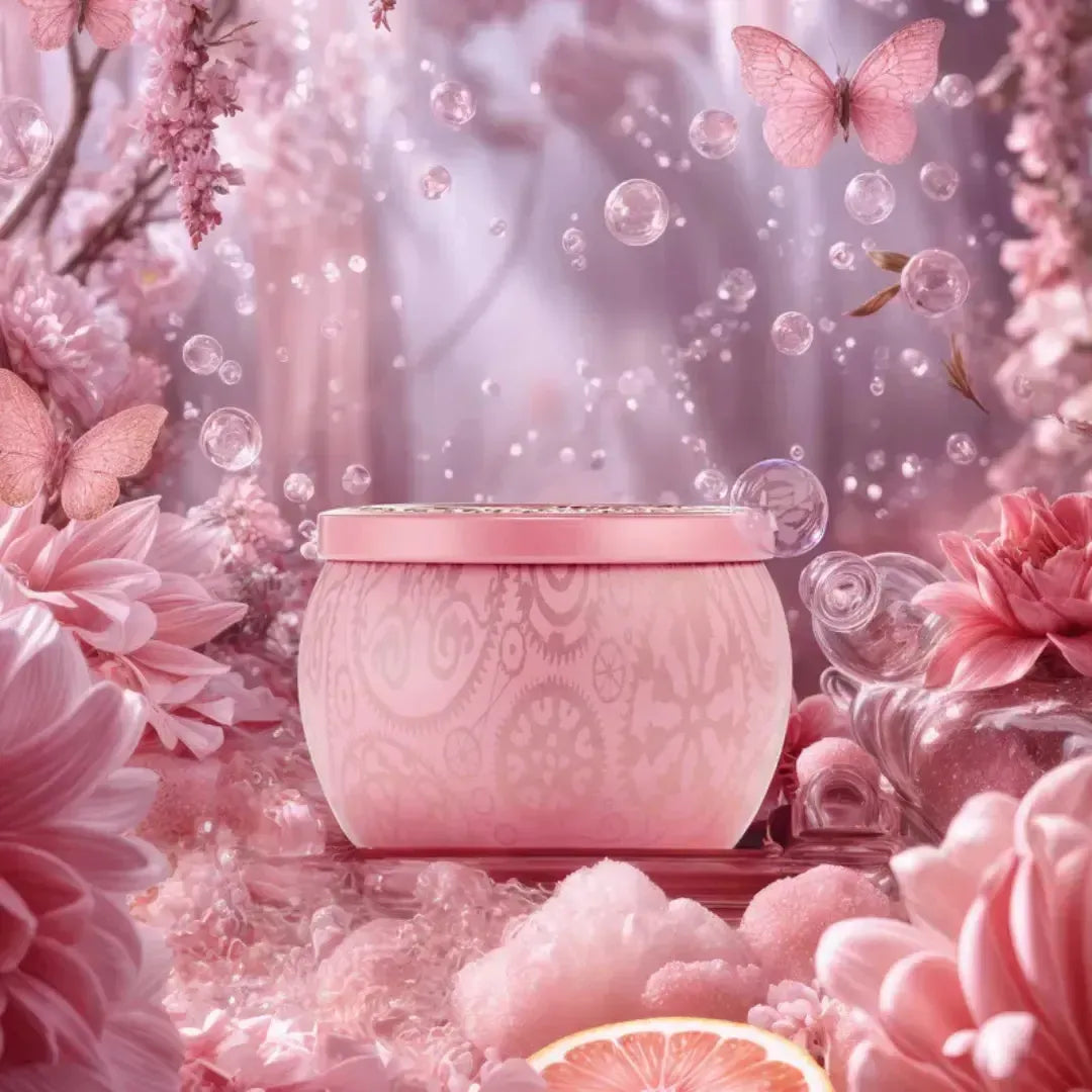 Mini Vela Voluspa Lata Perfectly Pink Yuzu 25 Horas