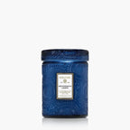 Mini Vela Voluspa Pote de Vidro Relevo Mediterranean Lemon 50 Horas